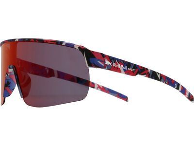 Red Bull Spect Eyewear Dakota, Smoke/Red-Purple Mirror / matt blue-burgundy pattern - Bild 4