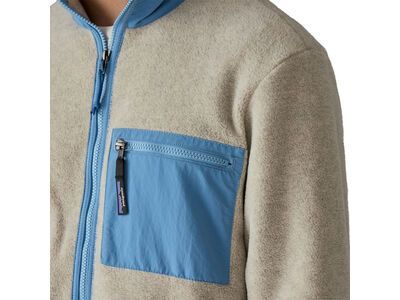 Patagonia Men's Synchilla Jacket, oatmeal heather w/shore blue - Bild 7