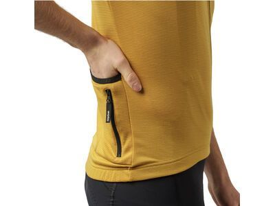 GripGrab EXPLR Merinotech Short Sleeve Jersey, mustard yellow - Bild 8