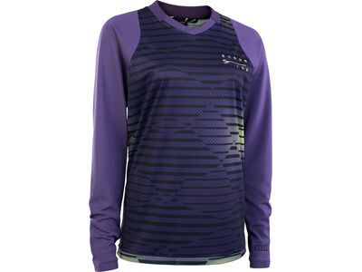 ION MTB Jersey Long Sleeve Scrub Women, dark-purple - Bild 1