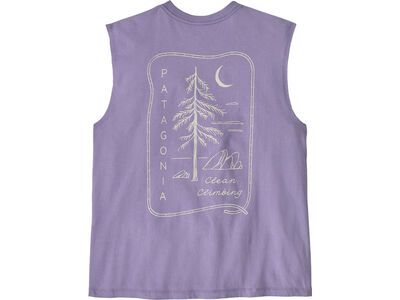 Patagonia Women's Clean Climb Roots Boxy Organic Tank, concrete purple - Bild 2