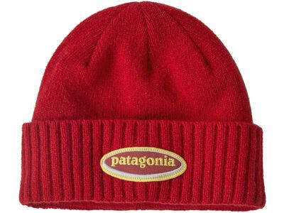 Patagonia Brodeo Beanie Oval Logo, amanita red