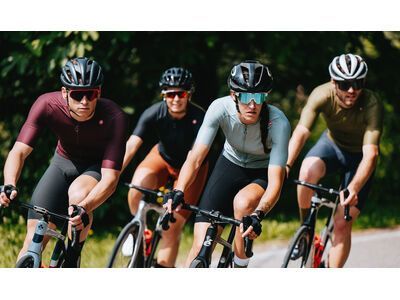 Castelli Espresso Jersey, deep bordeaux/silver moon - Bild 15