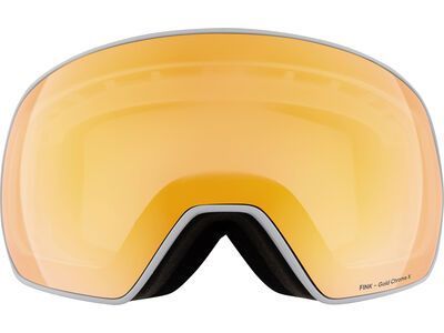 Red Bull Spect Eyewear Fink, Brown-Gold Mirror / white - Bild 3