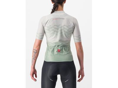 Castelli Climber's 2.0 W Jersey, moon gray/defender green - Bild 3