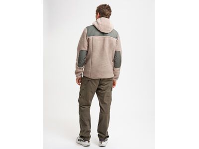 Elevenate Men's Glacier Pile Hood, ginger beige - Bild 3