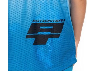Cube MTB Trikot Rookie X Actionteam kurzarm, topas blue - Bild 6