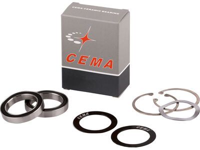 CEMA BB30 für BB30 / PF30 - Edelstahl black
