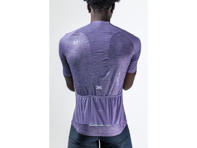 X-Bionic Corefusion Men's Cycling Short Sleeve Merino Jersey, muted lavender melange - Bild 5