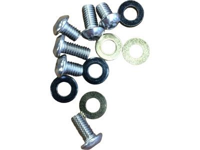 e*thirteen ISCG Bolt Kit für Guides mit Stahl-Backplate