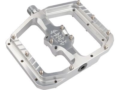 Burgtec Penthouse Flat MK5 Pedals B-Rage Edition, rhodium silver - Bild 2