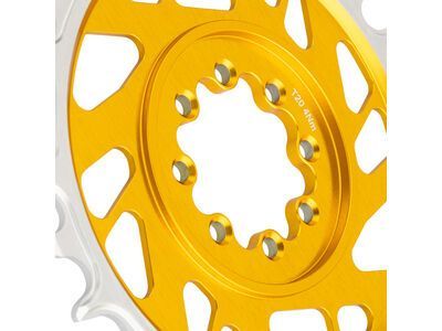Burgtec 3 mm Offset Thick Thin Chainring SRAM 8-Bolt, bullion - Bild 3