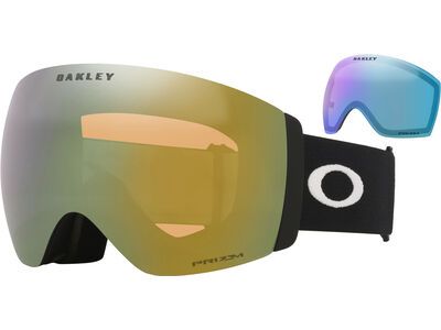 Oakley Flight Deck Pro L, Prizm Sage Gold Iridium & Iced / matte black
