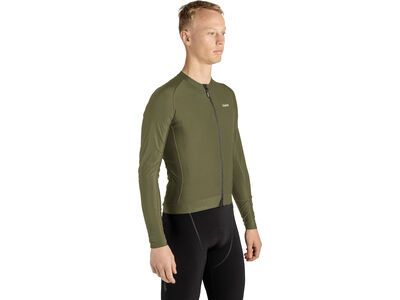 GripGrab PACR Long Sleeve Jersey, olive green - Bild 4