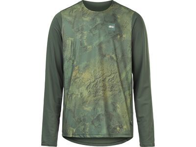 Picture Osborn Printed LS Tech T, geology green