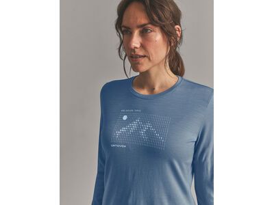 Ortovox 185 Merino Sunrise LS W, light nunatak - Bild 5