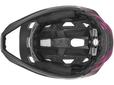 uvex react jr. fullface, cranberry matt - Bild 6