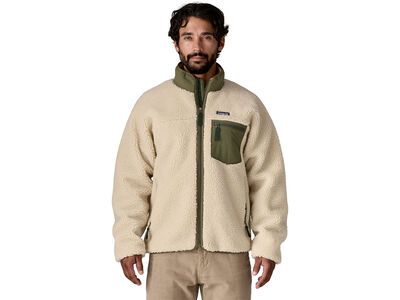 Patagonia Men's Classic Retro-X Jacket, dark natural w/basin green - Bild 3