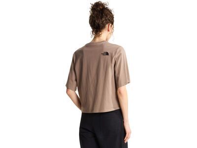 The North Face W Ski Embro Boxy SS Tee Graphic, garnet - Bild 4