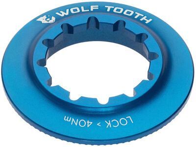 Wolf Tooth Centerlock Rotor Lockring - Innenverzahnung, blue