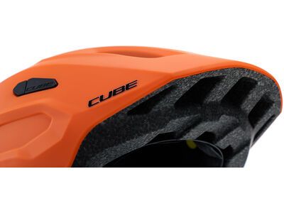 Cube Helm Linok X Actionteam, matt orange´n´blue - Bild 5