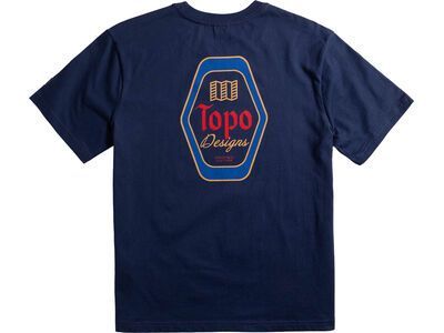 Topo Designs Draft Tee S/S Herren, midnight - Bild 2