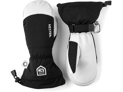 Hestra Army Leather Heli Ski Mitt black