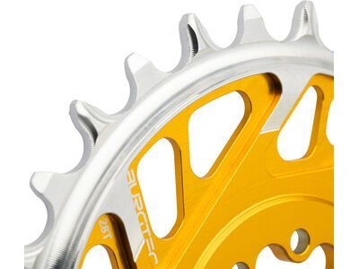 Burgtec 3 mm Offset Thick Thin Chainring SRAM 8-Bolt, bullion - Bild 4