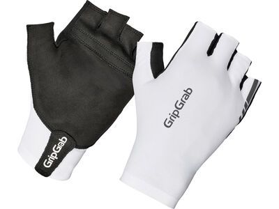 GripGrab Faststream Aero Short Finger Gloves white