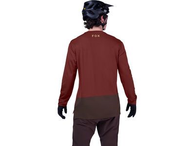 Fox Ranger LS Jersey Fox Head, rust - Bild 4