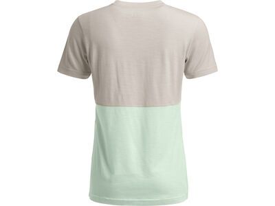 Ortovox 185 Rock'n'wool Short Sleeve W, white tea - Bild 2