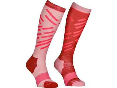 Ortovox Ski Tour Long Socks W, sunset orange