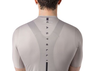 Castelli Drittone Logo Jersey, clay/belgian blue - Bild 6