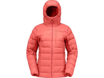 Norrona femund down700 Zip Hood W's deep sea coral