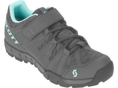 Scott Sport Trail Lady Shoe, dark grey/turquoise blue