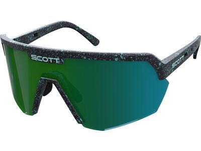 Scott Sport Shield Green Chrome / terrazzo black