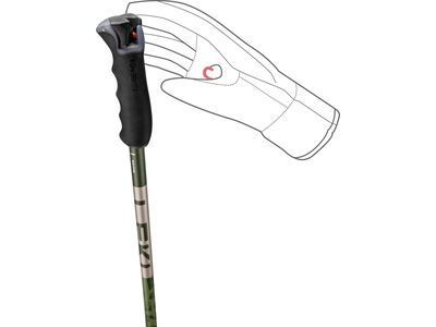 Leki Detect S, olivgreen/darkolive/pearlcopper - Bild 4