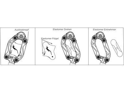 Cane Creek Thudbuster G4 LT Elastomer - Extra Soft, black - Bild 2