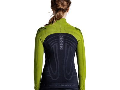X-Bionic Heatloop Shirt LS Wmn, moss green/x black - Bild 6