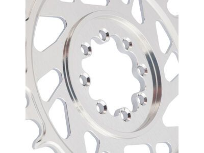 Burgtec 3 mm Offset Thick Thin Chainring SRAM 8-Bolt, rhodium silver - Bild 3