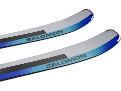 Salomon Stance 80 + M11 GW, silver met./turquoise/race blue - Bild 4