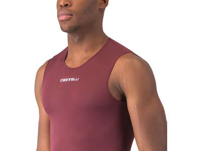 Castelli Pro Mesh 2.0 Sleeveless, deep bordeaux - Bild 3
