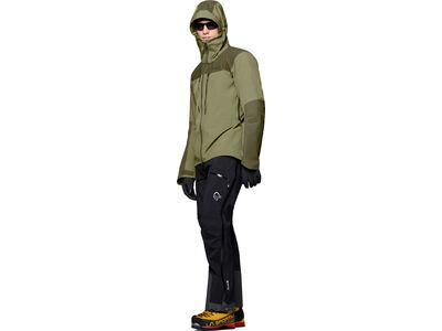 Norrona trollveggen Gore-Tex Pro light Jacket M's, olive night/deep lichen green - Bild 5