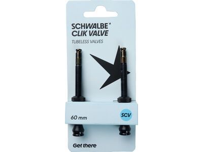 Schwalbe Clik Valve Tubeless Ventil - 60 mm, black - Bild 2