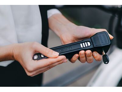 Abus Bordo 6200K/90 + Halter SH, black - Bild 21