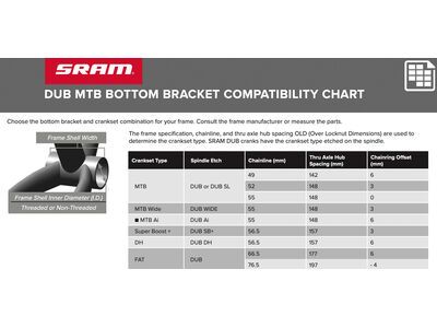 SRAM DUB BB30 Bottom Bracket - 68/73 mm - Bild 6