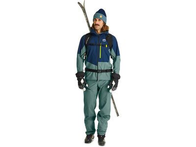 Ortovox Merino Deep Shell Mesola Pants M, arctic grey - Bild 7