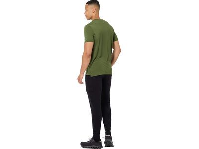 super.natural Wander Wheel Tee Herren, chive/jet black - Bild 4