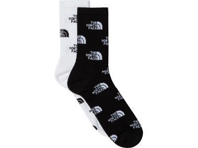 The North Face Everyday Crew Sock Logo 2er Pack, tnf black/tnf white - Bild 1