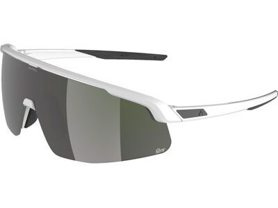 Alpina Turbo Pro S Q-Lite, Silver Mirror / white gloss - Bild 1